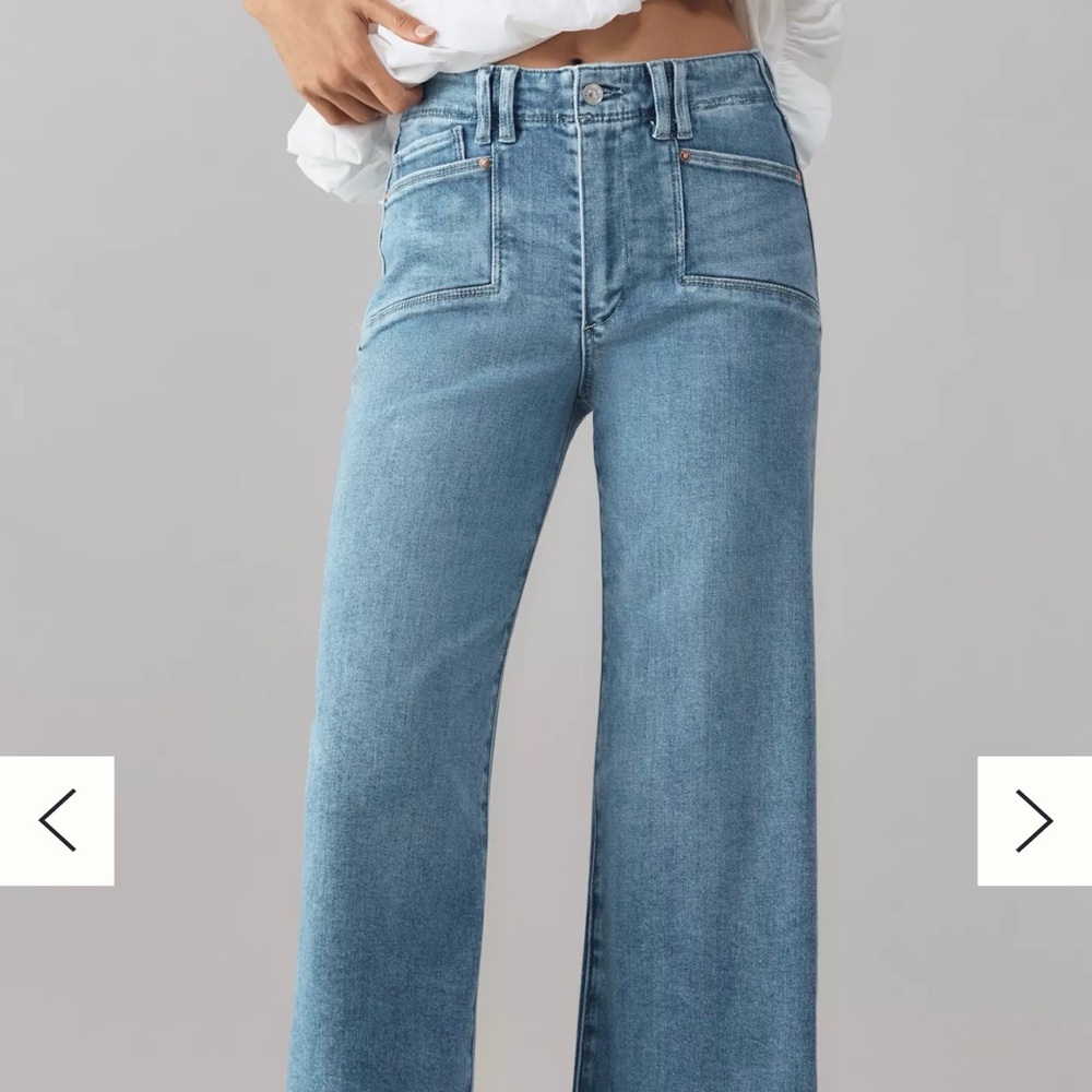 PAIGE Anessa Light Blue Denim